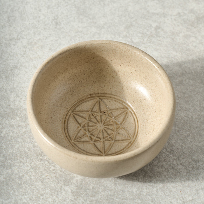 Sacred Geometry Dipping Bowl - Equilibrium of Life 1