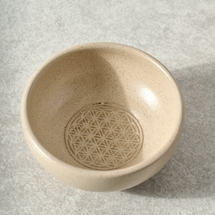 Sacred Geometry Dipping Bowl - Flower of Life 1