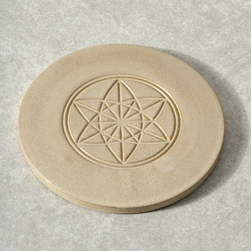 Sacred Geometry Ceramic Trivet