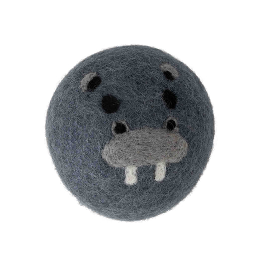 Eco Friendly Wool Dryer Ball - Hippo