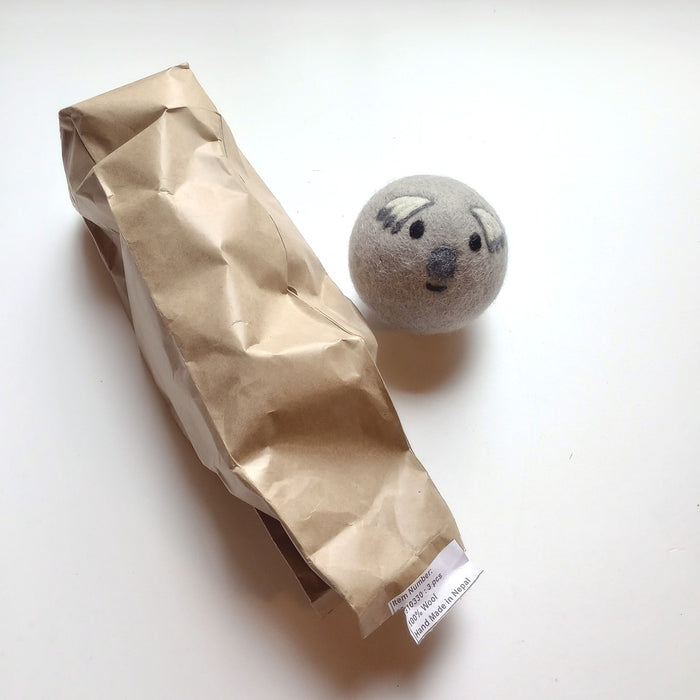 Eco Friendly Wool Dryer Ball - Koala 3