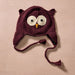 Bina Eggplant Owl Beanie - Adult thumbnail 1