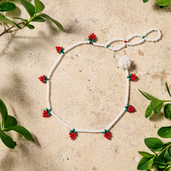 Taja Strawberry Beaded Bracelet