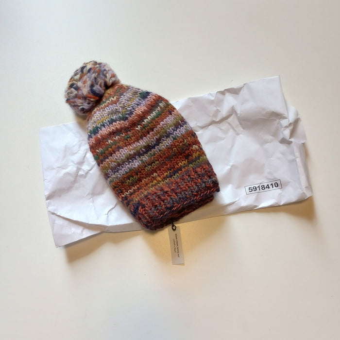 Warm Stripe Wool Hat 5