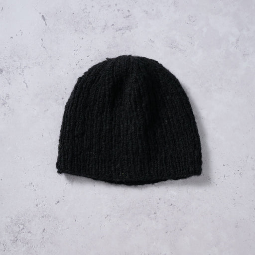 Coal Wool Knit Hat