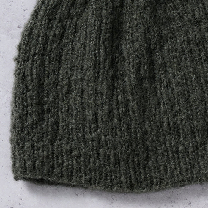 Slate Wool Knit Hat 3