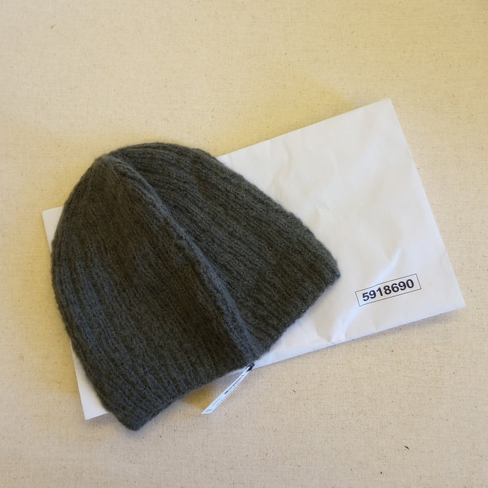 Slate Wool Knit Hat 5