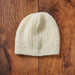 Ivory Wool Knit Hat thumbnail 1