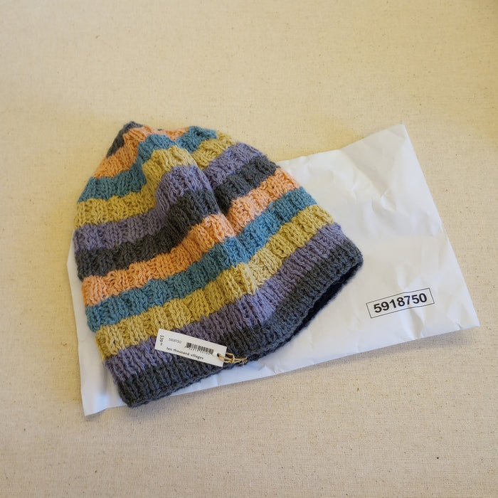 Pastel Stripes Wool Hat 6