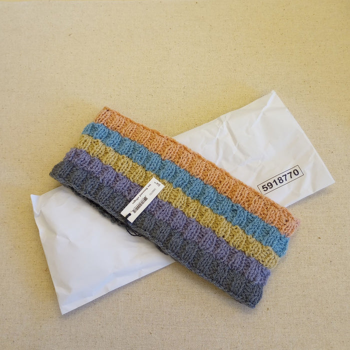 Pastel Stripes Wool Headband 6