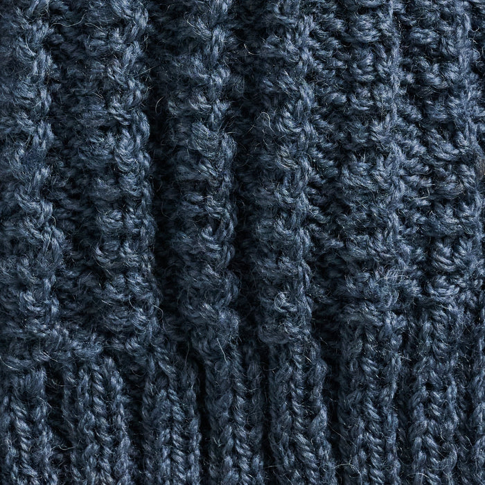 Winter Sky Ribbed Wool Hat 3