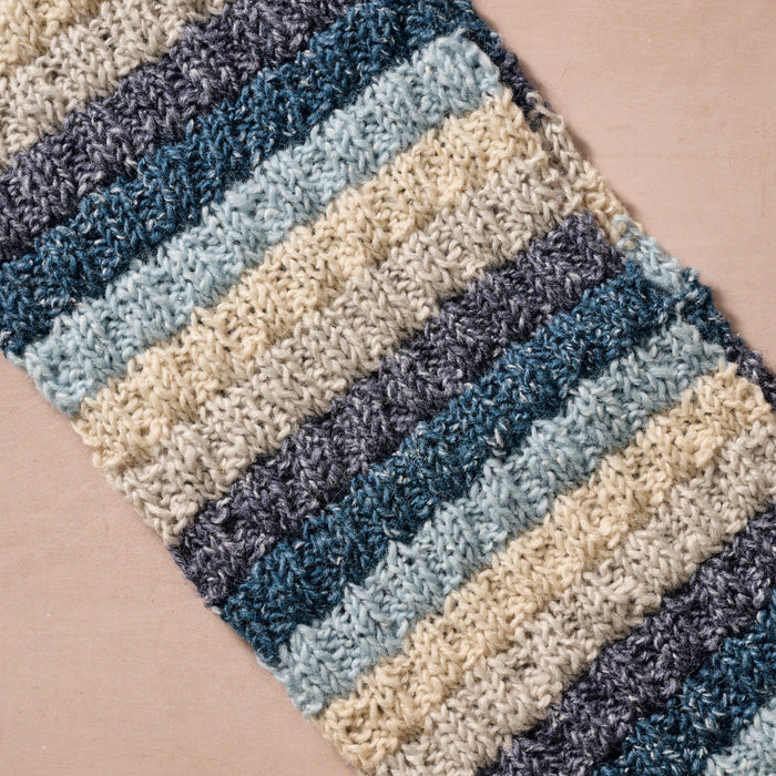 Viva Striped Wool Scarf 2