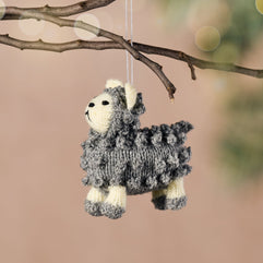 Miski Wool Sheep Ornament