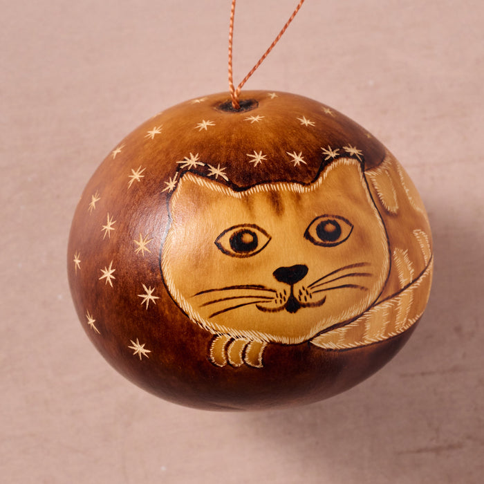 Wira Kitty Gourd Ornament 2