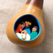 Kurku Modern Nativity Gourd Ornament thumbnail 2