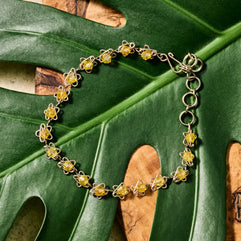 Amarilla Star Bead Bracelet