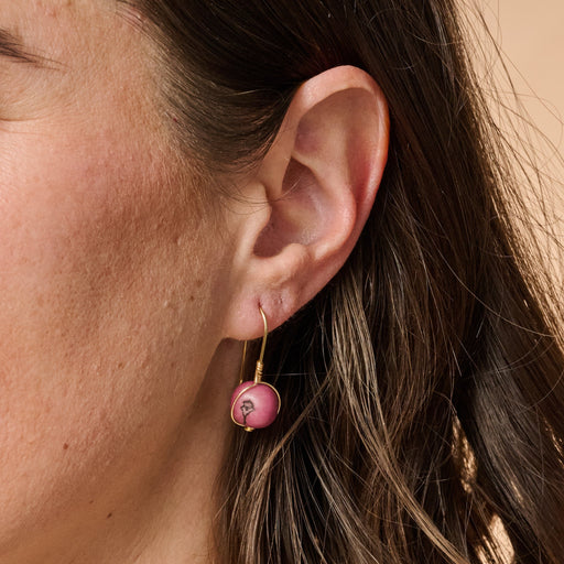 Lavender Seed Earrings - Ten Thousand Villages