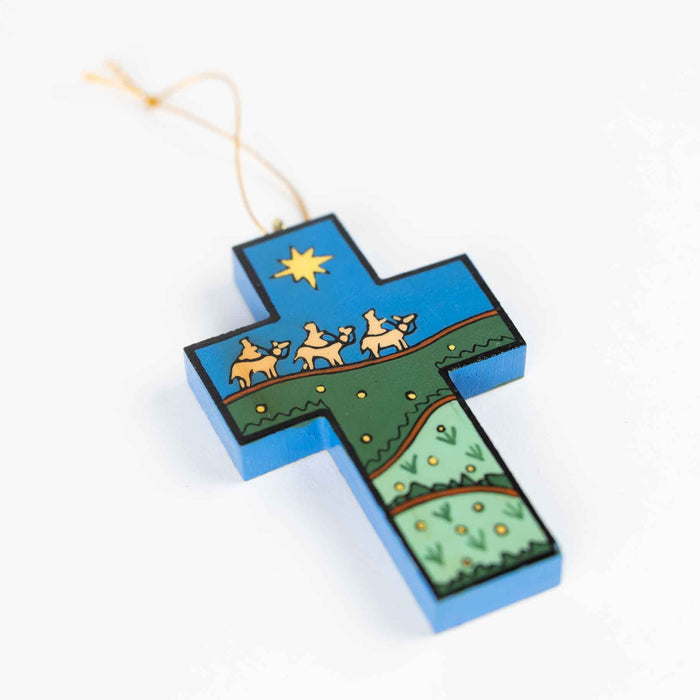 Starry Night Cross Ornament 3