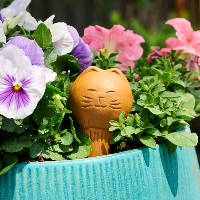 cat self watering planter Self Watering Plant Pet - Cat — Ten Thousand Villages