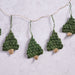 Holly Jolly Trees Crochet Garland thumbnail 2