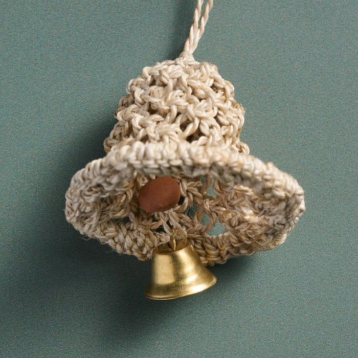 Macrame Bell Ornament 3