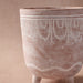 Jibana Etched Terracotta Planter - 7.5"D thumbnail 2