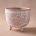 Jibana Etched Terracotta Planter - 8.5"D thumbnail 1
