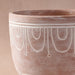 Jibana Etched Terracotta Planter - 8.5"D thumbnail 3