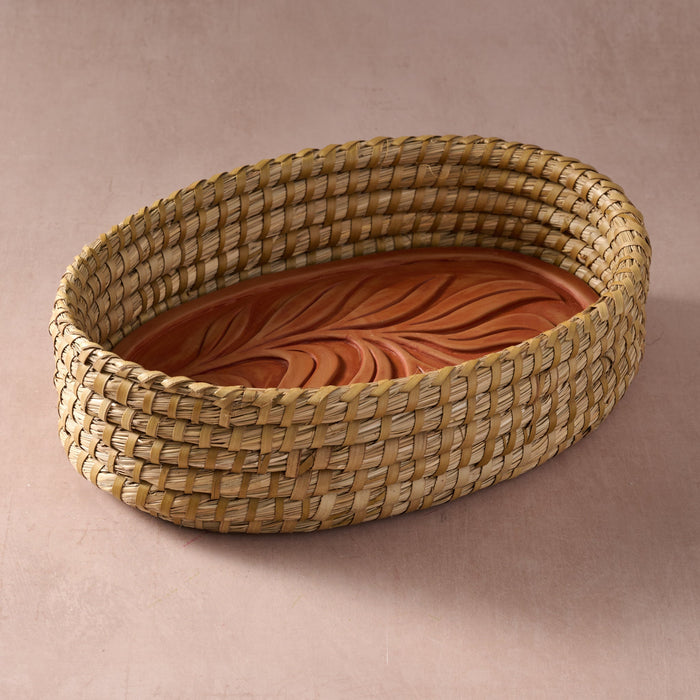 Gama Oval Leaf Bread Warmer 1