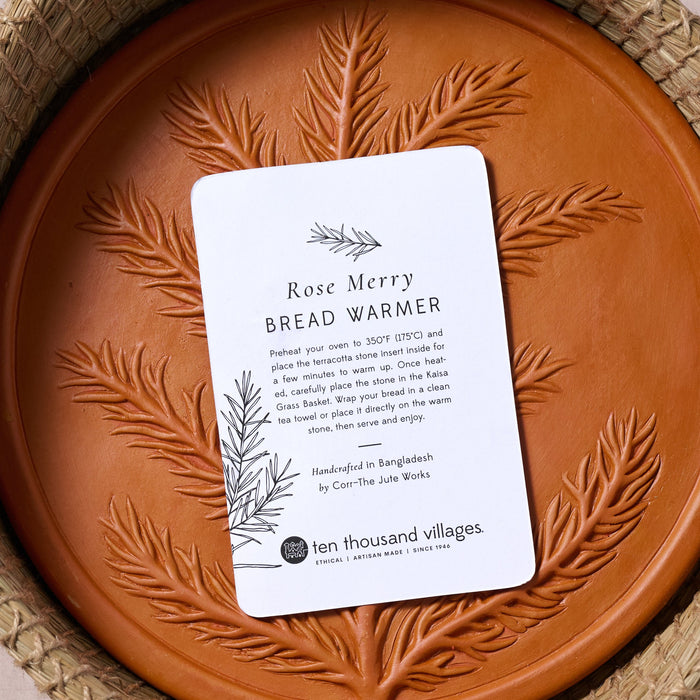 RoseMerry Bread Warmer + Recipe Card 4