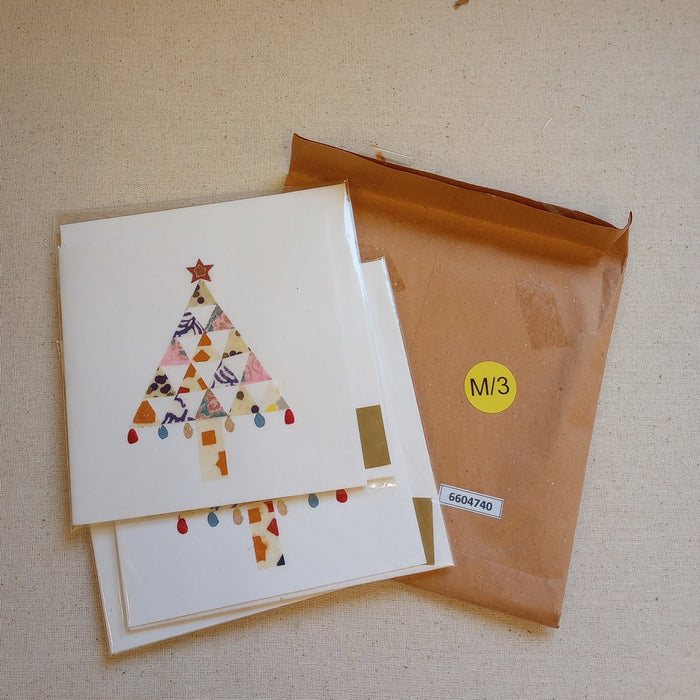 Tree of Triangles Christmas Card 4