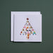 Tree of Triangles Christmas Card thumbnail 1