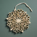 Quilled Cream Snowflake Ornament thumbnail 2