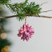 Supernova Folded Ball Ornament - Pink thumbnail 1