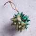 Supernova Folded Ball Ornament - Green thumbnail 2