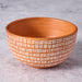 Lattice Lines Terracotta Bowl thumbnail 2