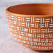 Lattice Lines Terracotta Bowl thumbnail 3