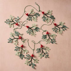 Ullasa Holly Silk Paper Garland