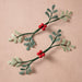 Ullasa Holly SIlk Paper Napkin Rings - Set of 2 thumbnail 4