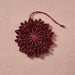 Kula Quilled Snowflake Ornament - Burgundy thumbnail 2