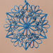 Kula Quilled Snowflake Ornament - Blue thumbnail 3