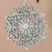Kula Quilled Snowflake Ornament - Silver thumbnail 3