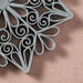 Kula Quilled Snowflake Ornament - Silver thumbnail 4