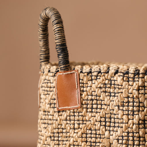 Bahana Handled Jute Basket 12 - Ten Thousand Villages