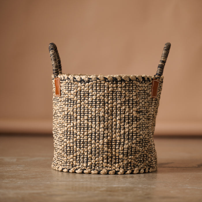 Bahana Handled Jute Basket 14" 6