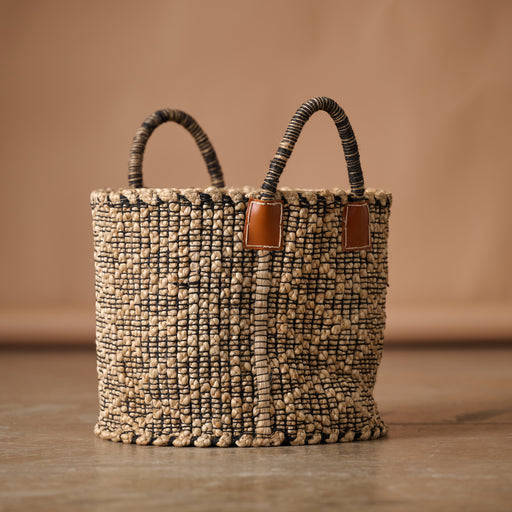 Bahana Handled Jute Basket 14"