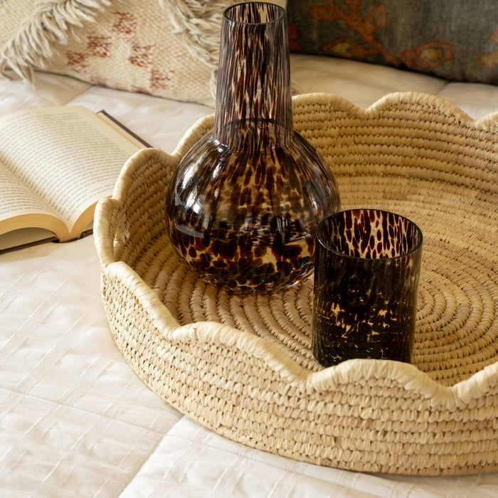 Seba Scalloped Palm Leaf Tray 5