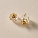 Chaya Clear Quartz Stud Earrings thumbnail 3