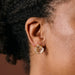 Chaya Clear Quartz Stud Earrings thumbnail 4