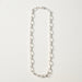 Sanvi Silver Tone Link Necklace thumbnail 2